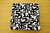 Wall Décor - Say it with Number - Black