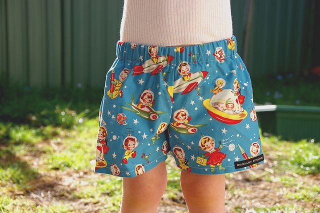 Space Boy Shorts