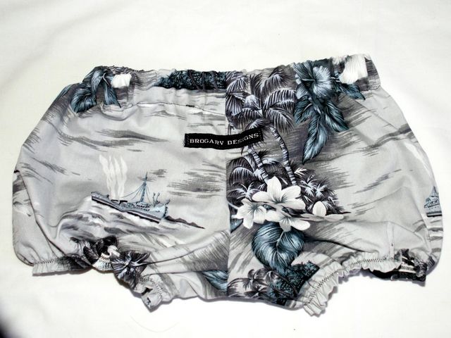 Nappy Cover - Blue Hawaii